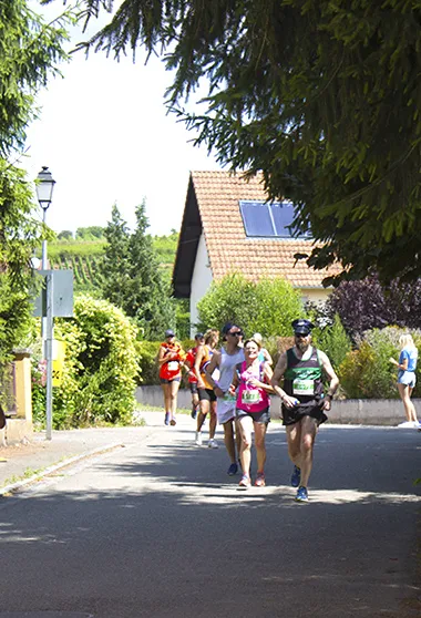 Passage entre le 13ème et 14ème kilomètre